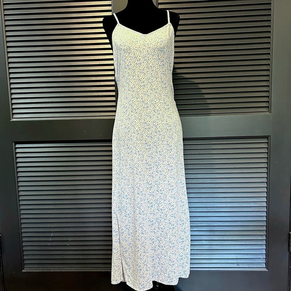 Aeropostale Ditsy Print Slip Dress, Lightweight with Adjustable Straps, Size XS